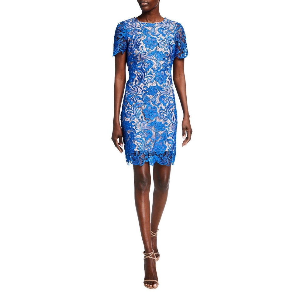 Dress the population anna crochet lace dre…